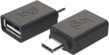 Adaptateur USB-C vers USB-A Logitech pour produits sans fil Logitech 2,8 cm x