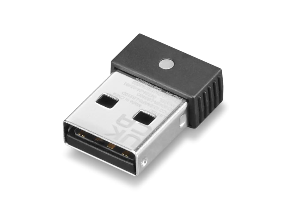 Lenovo USB-A Bluetooth Audio Receiver, Bluetooth 5.0 Connectivity Plug