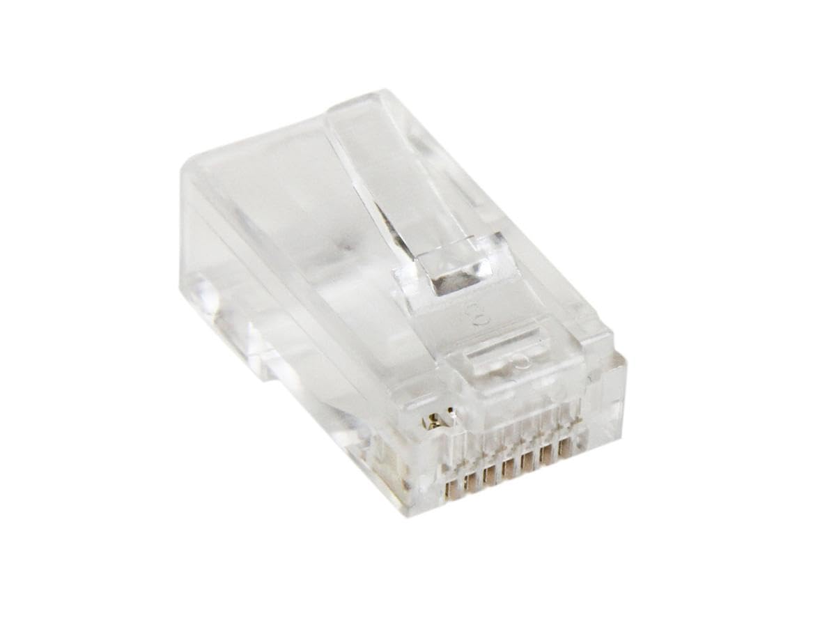 StarTech.com Cat5e RJ45 Stranded Modular Plug Connector - 50 Pkg - Bul