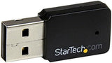 StarTech.com USB 2.0 AC600 Mini Dual Band Wireless-AC Network Adapter