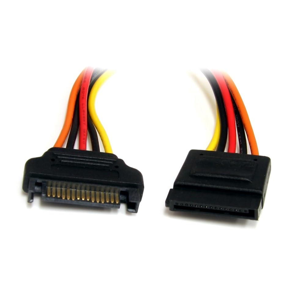 Startech.Com 12-Inch 15-Pin Sata Power Extension Cable with Sata Power