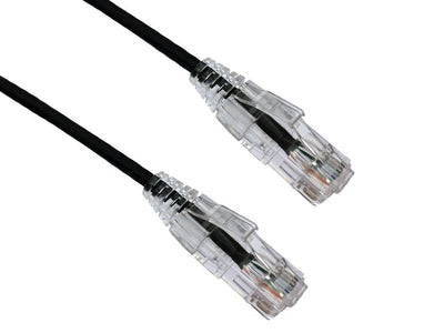 Axiom Câble patch ultrafin SANS ACCROC 10 PIEDS CAT6A BENDNFLEX 650 MHZ (Noi
