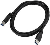 StarTech.com 2m 6 ft Certified SuperSpeed USB 3.0 A to B Cable Cord -