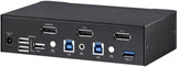 StarTech.com 2 Port DisplayPort KVM Switch - 4K 60Hz - Single Display