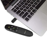 StarTech.com Wireless Presentation Remote with Green Laser Pointer - 9