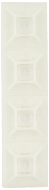 StarTech.com Self-adhesive Nylon Cable Tie Mounts - Pkg of 100 - Cable