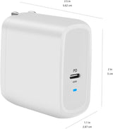 1PORT USB-C Wall Charger 60W PD 2YEAR WARR