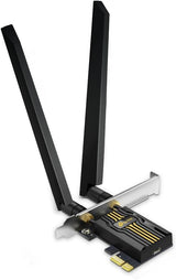TP-Link Wi-Fi 7 BE6500 PCIe WiFi Card for Desktop PC (Archer TBE400E)