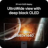 LG Ultragear 39GX900A 39” OLED Curved Gaming Monitor - WQHD 240Hz, 0.0