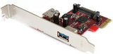 STARTECH.COM 1 Internal and 1 External SUPERSPEED USB 3 Card PCIE
