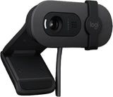 Logitech Brio 100 Full HD Webcam with Built-in Microphone, Privacy Pro
