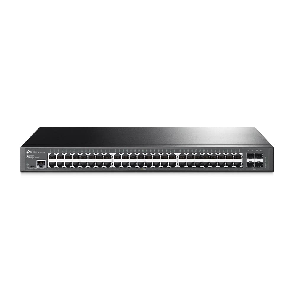 TP-Link Jetstream 48-Port Gigabit L2 Managed Switch with 4 SFP Slots (