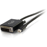 C2G 54335 Mini DisplayPort Male to Single Link DVI-D Male Adapter Cabl