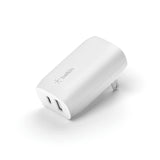 Chargeur mural StarTech 37 W USB-C et USB-A, chargeur portable avec chargement rapide USB Power Delivery, sortie USB-C PD 25 W / USB-A 12 W, double port