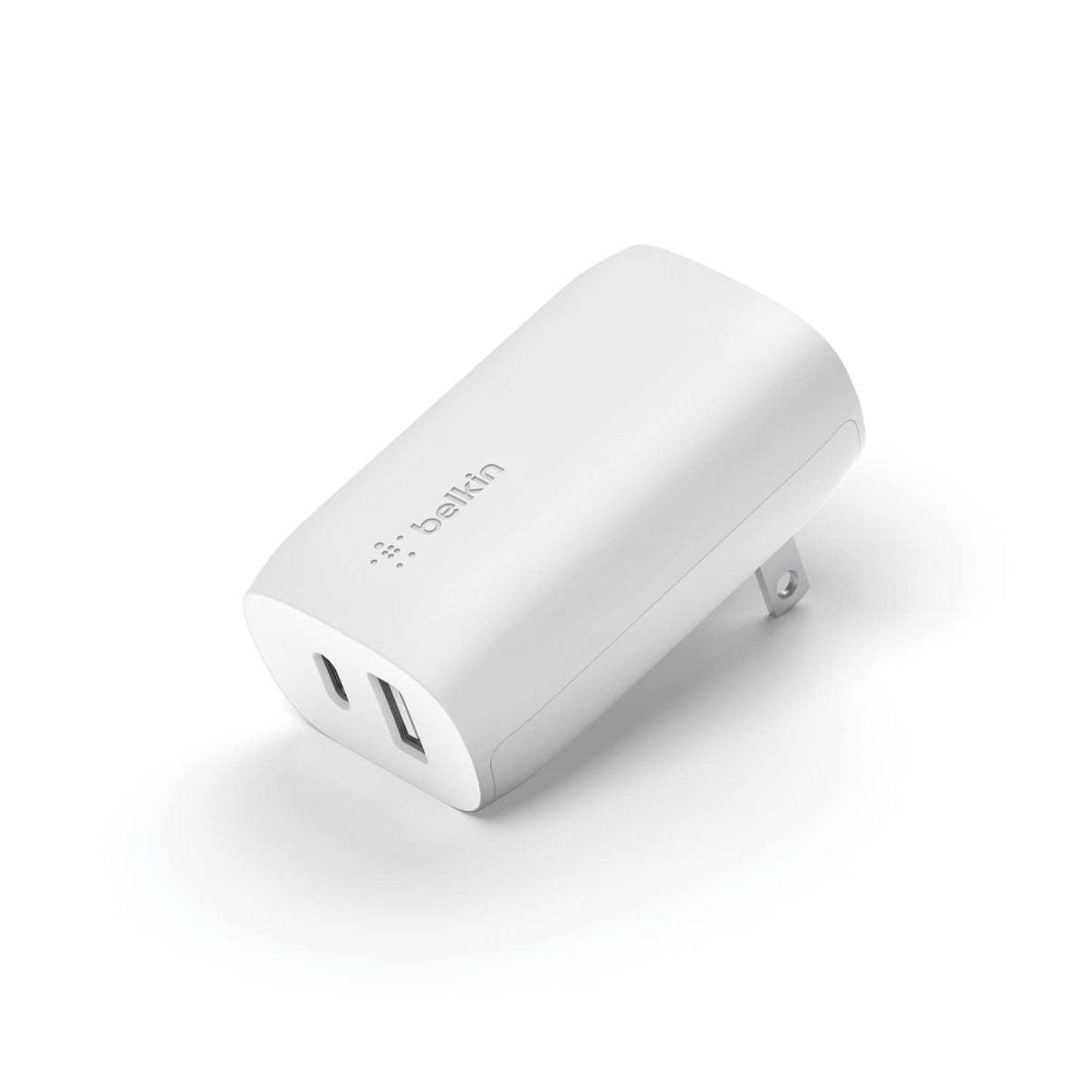Belkin Chargeur Mural USB-C 37 W - Power Delivery Port USB-C 25W + 12W