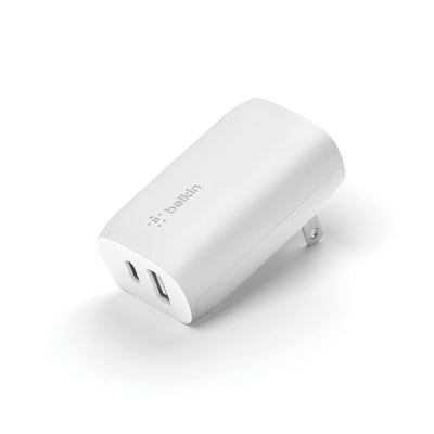 Belkin 37 Watt USB C Wall Charger - Power Delivery 25W USB C Port + 12