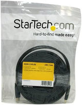 StarTech.com 25 ft Flat High Speed HDMI Cable with Ethernet - Ultra HD