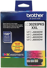 Brother LC30293PKS High Yield Ink Cartridge - Colour 3Pks Ink