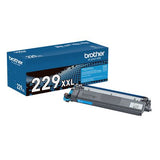 Cartouche de toner cyan Brother TN-229XXLC, rendement de 4000 pages