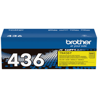 Toner jaune Brother TN-436Y très haut rendement