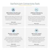 StarTech.com USB C Multiport Adapter - HDMI 4K 30Hz or VGA Travel Dock