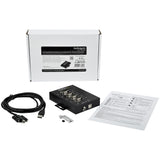 StarTech.com 4 Port Serial Hub USB to RS232/RS485/RS422 Adapter - Indu
