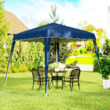 Tente auvent escamotable 8' x 8' extérieure pliable