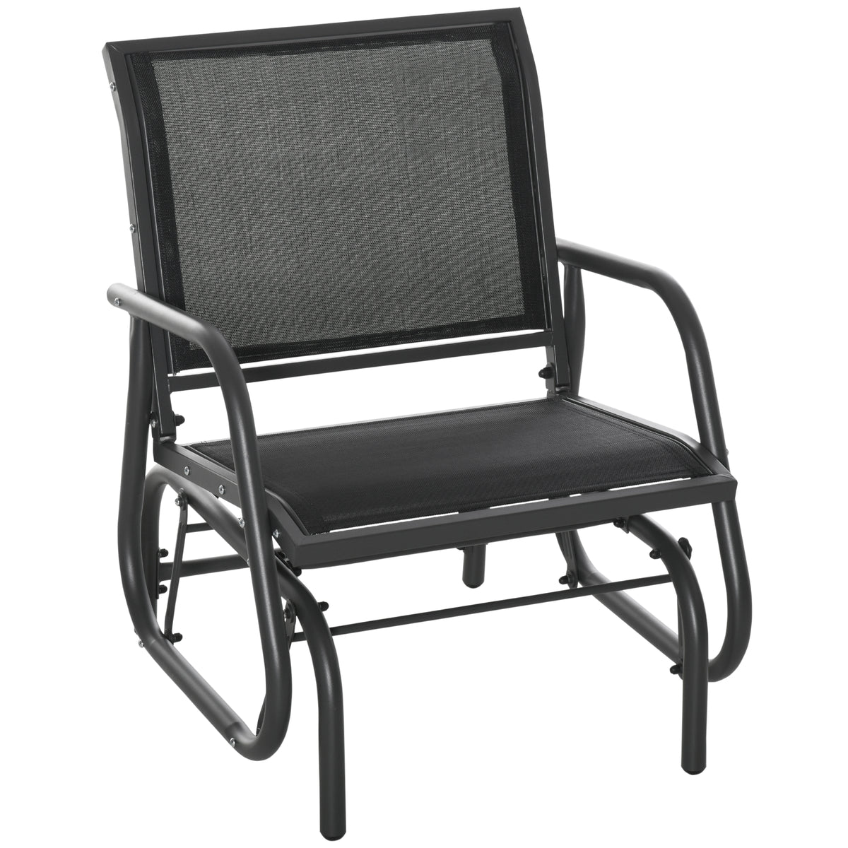 Chaise berçante de patio