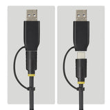 StarTech.com Adaptateur USB-C/USB-A vers M.2 NVMe et SATA 2,5po/3,5po, 10G