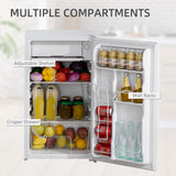 Compact Refrigerator, Adjustable Shelf