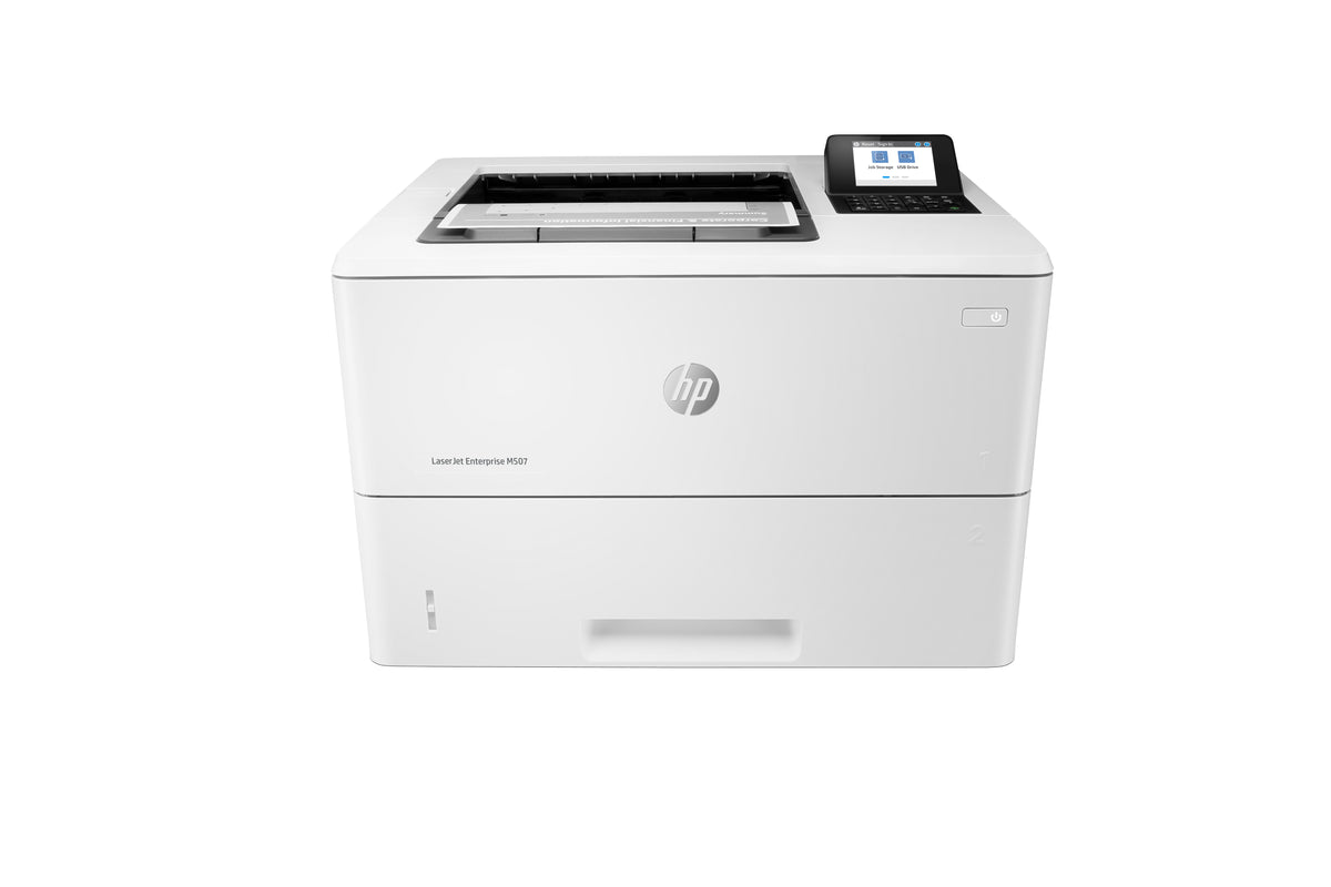 Imprimante HP LaserJet Enterprise M507dn, noir et blanc, Ethernet uniquement ;