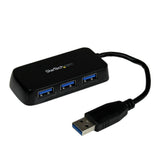 StarTech.com Hub USB 3.0 à 4 ports – Câble intégré – Compact – SuperSpee