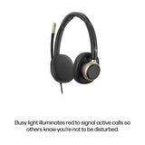HP Poly Mission 825 Stereo USB Wired Headset with ANC