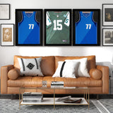 Set of 3 Jersey Display Frame Case, 23.5