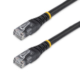 StarTech.com 50ft CAT6 Ethernet Cable - Black CAT 6 Gigabit Ethernet W