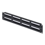 StarTech.com Panneau de brassage 48 ports 2U en rack Cat6, RJ45, UTP, 110 Pun