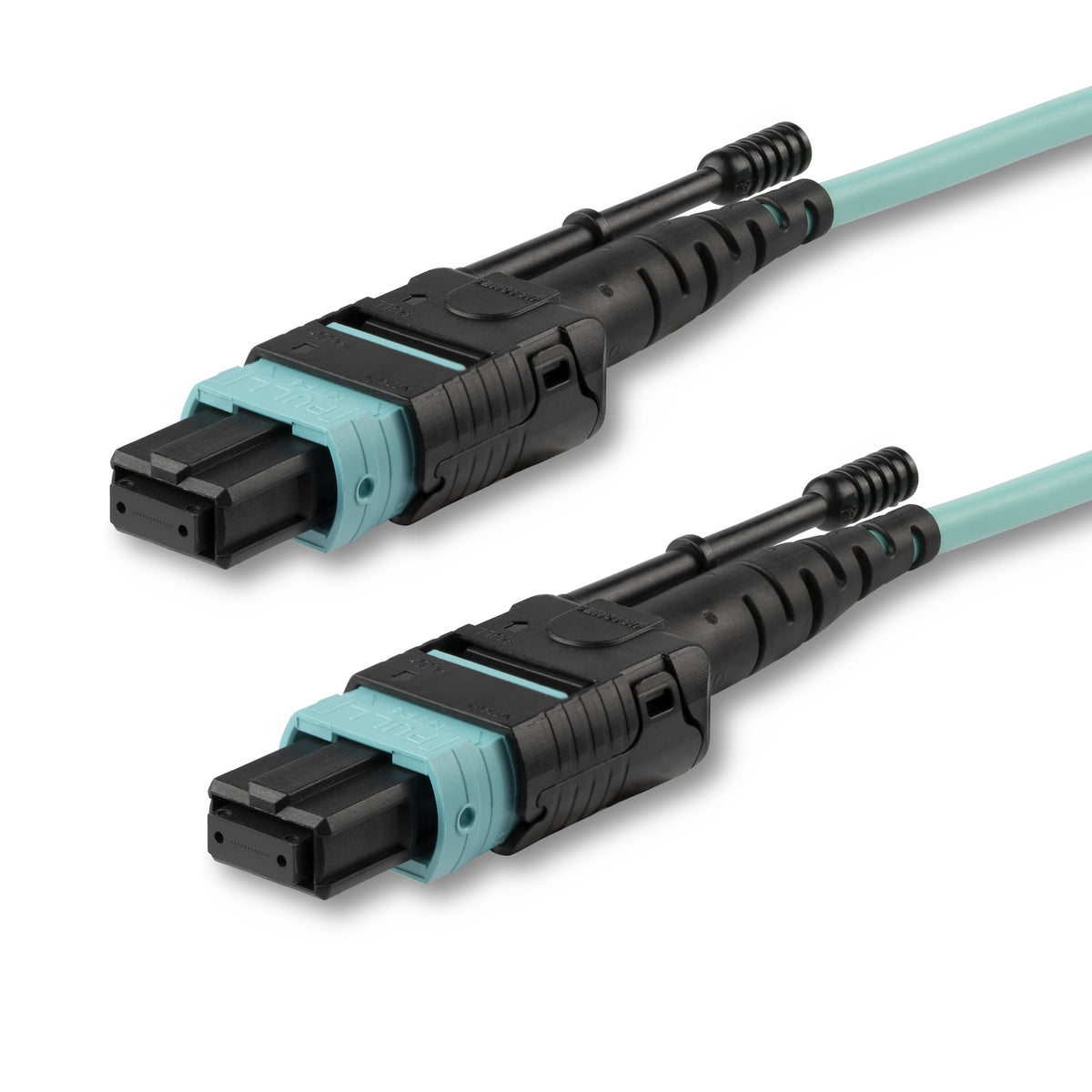 Câble Fibre Optique Multimode 7SIGNAL 5M (15FT) MTP(F)/PC OM3, 12F Type-A, OFNP Plenum, 50/125 M Lommf, Réseaux 40G, Faible Perte d'Insertion, Fibre MPO
