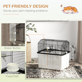 Hamster House Gerbil Habitat for Dwarf Hamster with Wheels