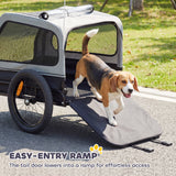 Dog Bike Trailer for Small & Medium Dogs up to 44 lbs