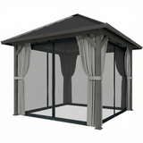 10' x 10' Hardtop Gazebo with Galvanized Steel Roof