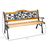 Banc de jardin 2 places 50