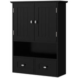 Medicine Cabinet, Bathroom Wall Cabinet with Shelf and Drawers for Hallway