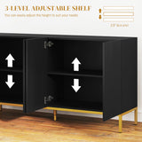 Sideboard Storage Cabinet with Adjustable Shelves