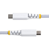 StarTech.com 5-Pack 3ft (91cm) White USB-C Charging Cable, 60W (3A) PD