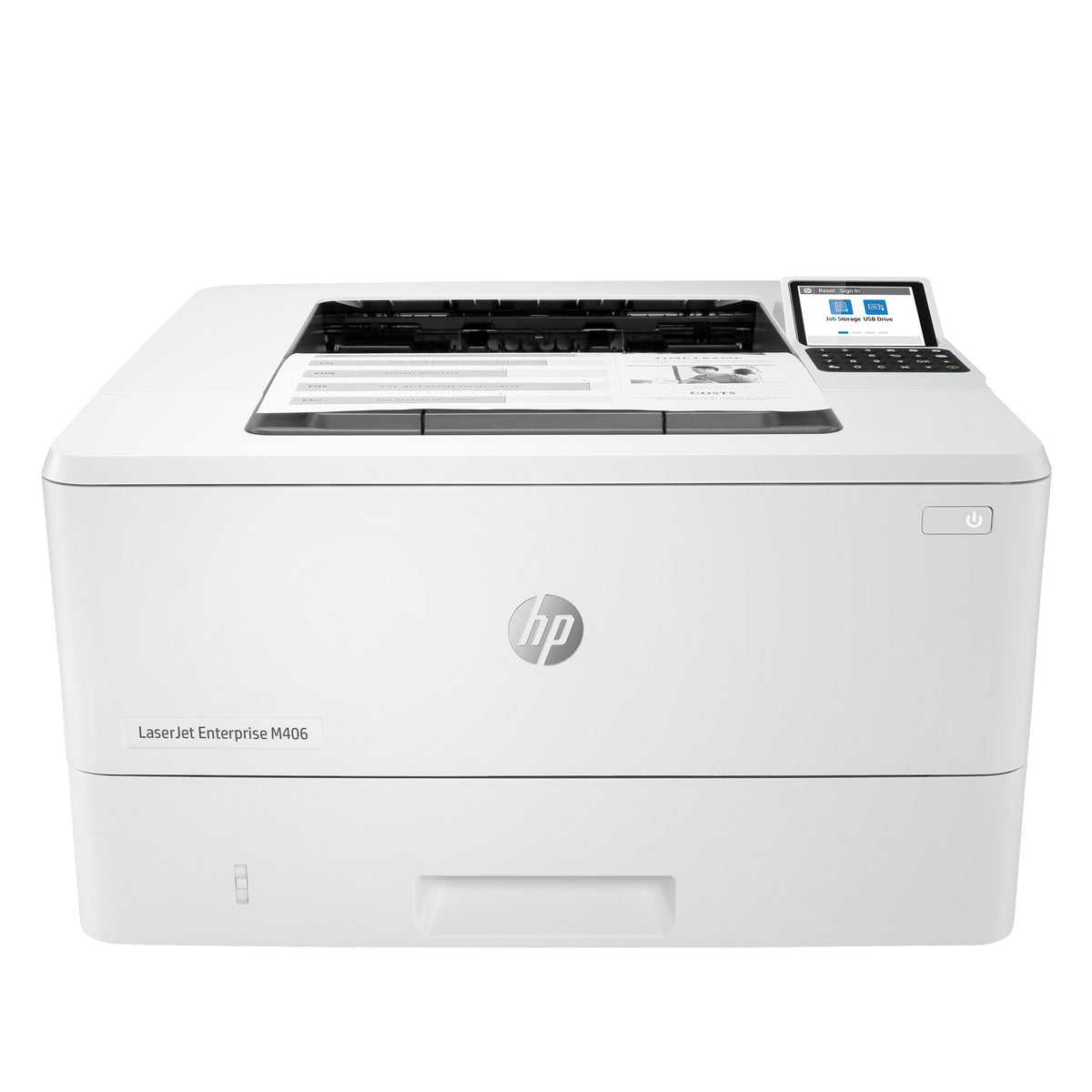 HP LaserJet Enterprise M406dn Black and white Printer, Ethernet Only;