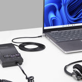 Adaptateur USB-C vers RJ9 StarTech.com pour combiné téléphonique de bureau ou casque filaire/Wi