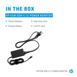 Adaptateur secteur HP 65 W USB-C LC – Charge rapide