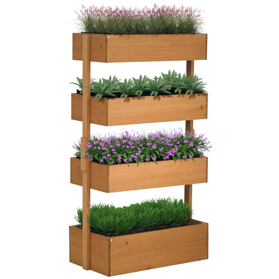 4-Tier Raised Garden Bed, 31.5