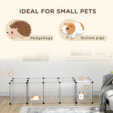 20 panneaux Cage pour petits animaux DIY avec porte