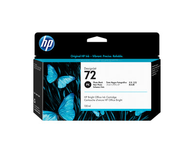 Cartouche d'encre photo noire HP 72 de 130 ml